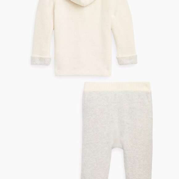 NWT *Polo Ralph Lauren  Baby's Knit Organic Cotton Set (Size 3-6M) - Picture 2 of 7